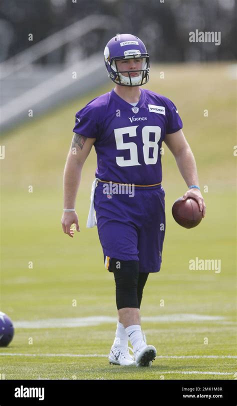 Minnesota Vikings Long Snapper Austin Cutting Works Out During Rookie