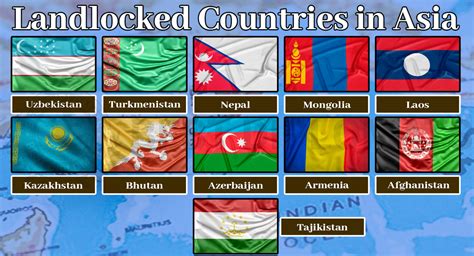 12 Landlocked Countries In Asia