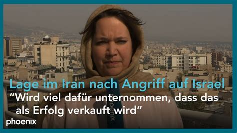 Phoebe Gaa ZDF Korrespondentin Zur Aktuellen Lage Im Iran Nach Dem