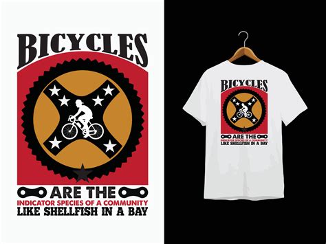 Bicycle T Shirt Design 11561953 Vector Art At Vecteezy