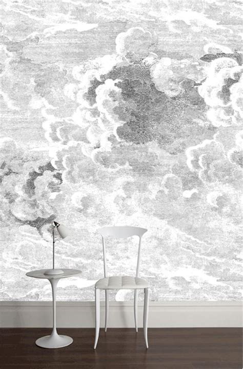 Fornasetti Clouds Wallpaper - WallpaperSafari