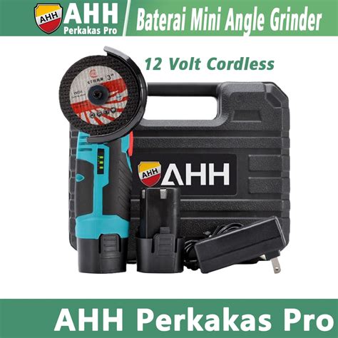 Jual Ahh Perkakas Angle Grinder Mini V Cordless Elektrik Mesin