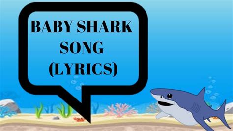 Pinkfong Baby Shark Song Lyrics