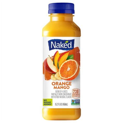 Naked Juice Orange Mango Smoothie Flavored Juice Blend Drink Fl Oz QFC