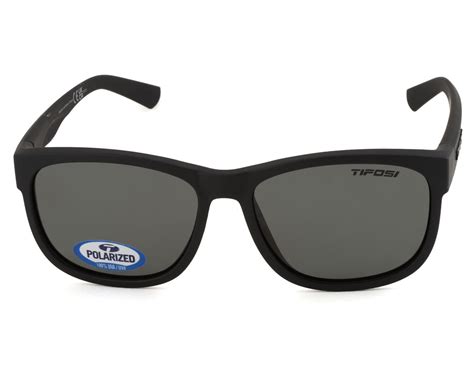 Tifosi Swank Xl Sunglasses Blackout Smoke Polarized Lens Performance Bicycle