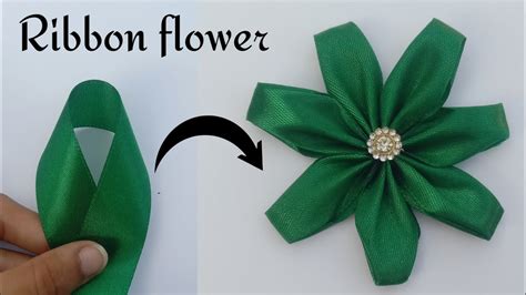 Diy Easy Tricks Ribbon Flower Making Ideas Ribbon Rose Making How To