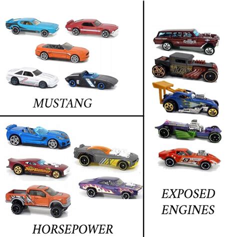 Metalni Auti I Set Kom Hot Wheels Volim Svoj Dom