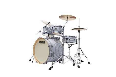 Tama Ck Kr Ica Superstar Classic Maple Teilig Ice Ash Wrap Chrom