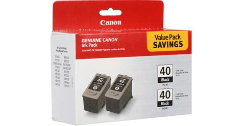 Canon Pg 40 Black Ink For Ip1600 2 0615b013 Bandh Photo Video