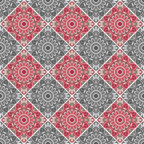 Premium Vector Decorative Geometrical Tile Pattern