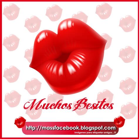 Imagenes De Facebook Con Mensajes De Besos Para Compartir