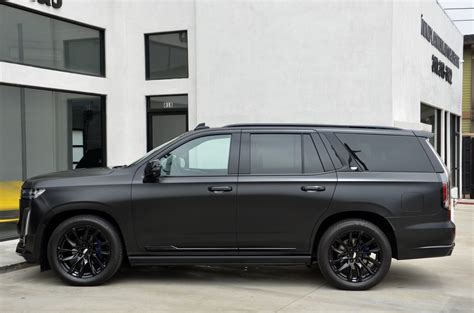 Cadillac Escalade Matte Black