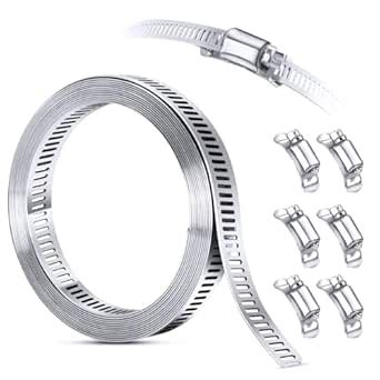 Amazon Steelsoft DIY Hose Clamp System Kit 9 8 FT Band 6