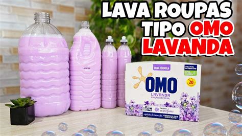 Lava Roupas Tipo Omo Lavanda F Cil Cheirinho Que Dura Mais