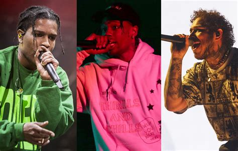 A$AP Rocky, Travis Scott, Post Malone for Rolling Loud Miami 2021