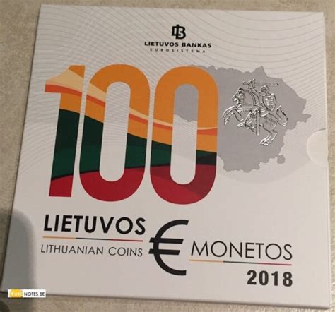 Lithuania Euro Set Bu Fdc From Cent To Euro Commemorative