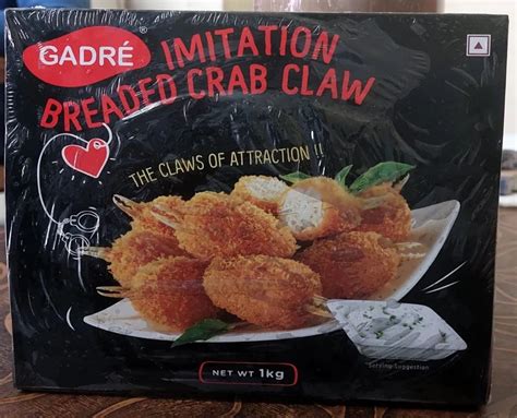 Brown Gadre Frozen Imitation Breaded Crab Claw Packaging Type Box At