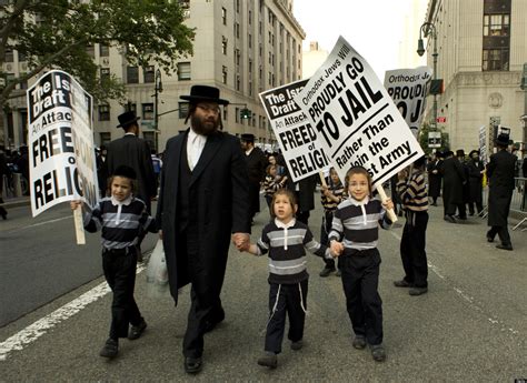 Idf Draft Bill Protest In New York City Draws Thousands Of Ultra