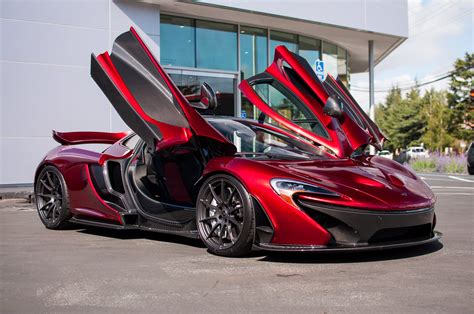 √ Mclaren P1 Volcano Red Information Car In The World