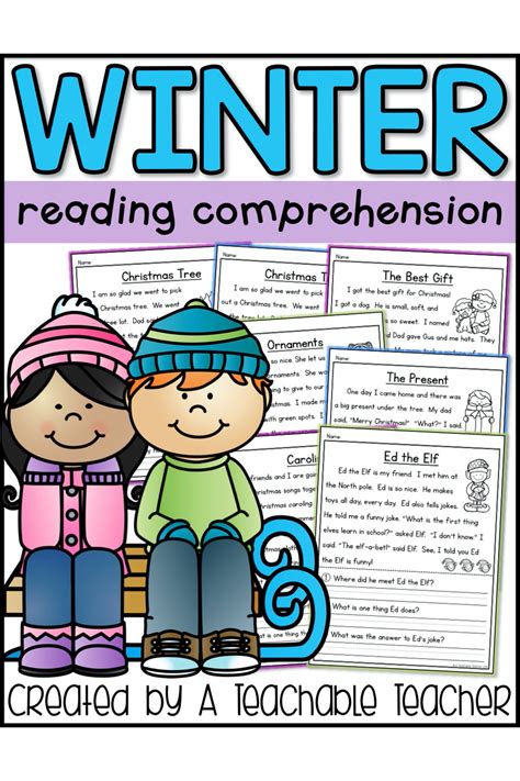 Winter Reading Comprehension A Teachable Teacher