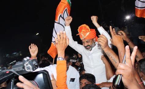 Celebrations break out in Telangana BJP camp | greatandhra.com