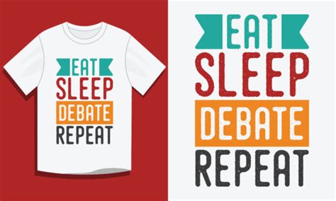 4 Debate Silhouette Designs Graphics