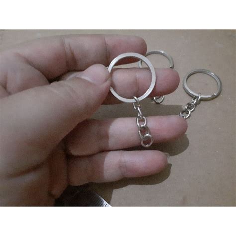 Jual Ring Gantungan Kunci Gepeng Pcs Shopee Indonesia