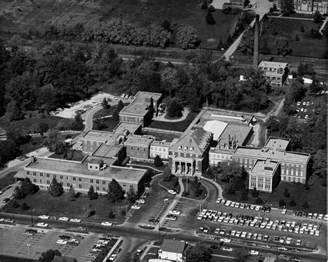 Aerial View of Decatur, Illinois in the 1960s