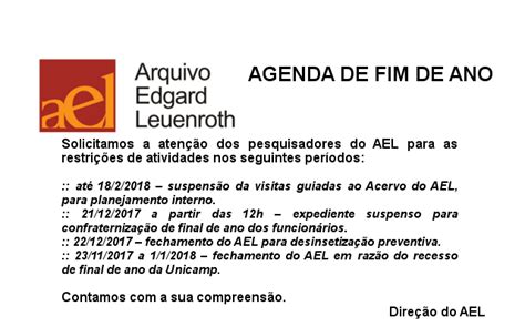 Funcionamento Do AEL AEL Arquivo Edgard Leuenroth