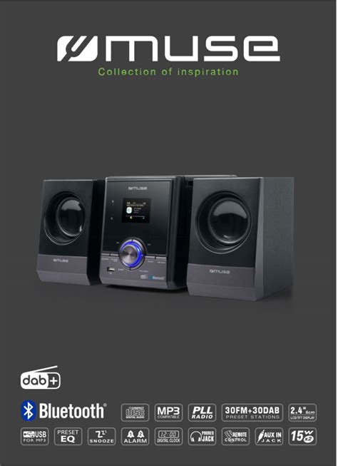 Micro Stereoanlage Dab Micro System Mit Cd Usb Bluetooth M Dbt Muse