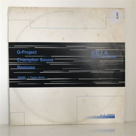 Q Project Champion Sound Remixes 12 Classictrax Co Uk