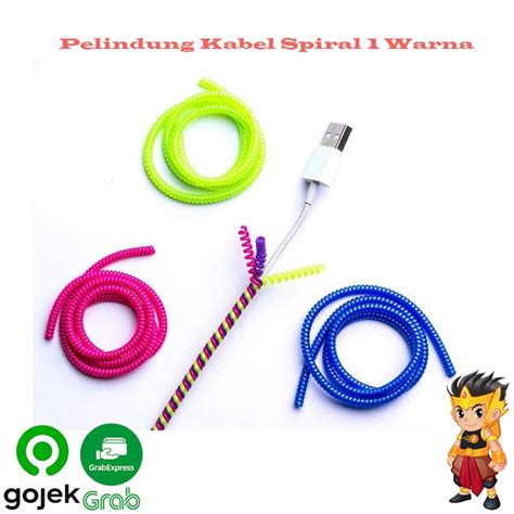 Jual Pelindung Kabel Spiral Warna Pelindung Kabel Charger Iphone