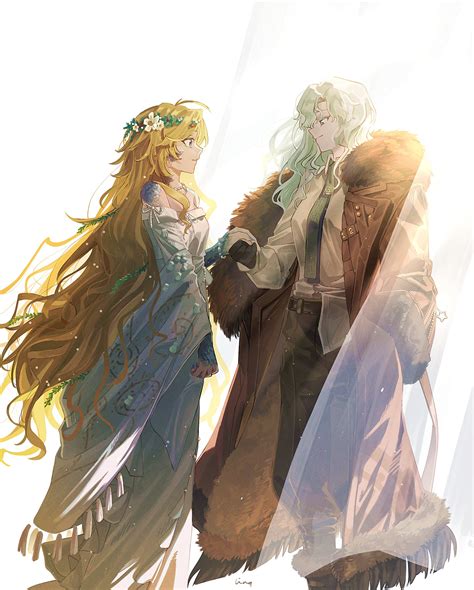 Windsong And Vila Reverse1999 Drawn By Lingchaaaaanhikari Danbooru