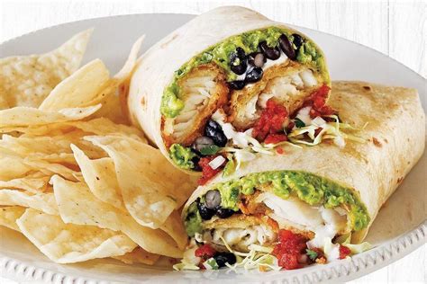 Signature Beer Battered Fish Burrito Via Rubio S Coastal Grill