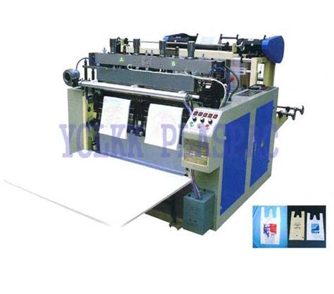 Plastic Vest Bag Making Machine YRQ 400 China Plastic Bag Making