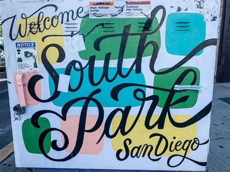 A Local Guide to South Park, San Diego