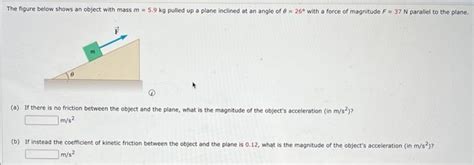 Solved The Figure Below Shows An Object With Mass M Kg Chegg