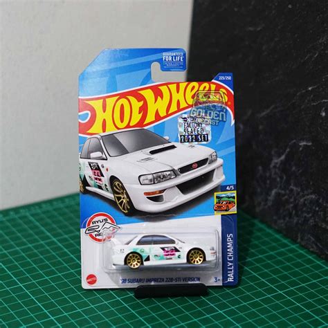 Jual HOT WHEELS 98 SUBARU IMPREZA 22B STi VERSION REGULAR TREASURE HUNT FACTORY SEALED 2022