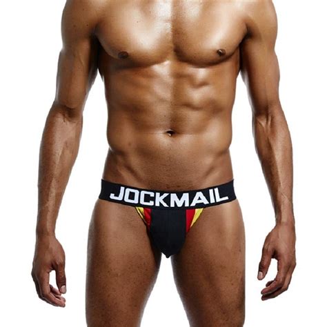 Buy Sexy Men Underwear Jockstrap Cotton Jock Strap G String Thong Gay