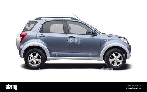 Japanese SUV Car Side View Isolated On White Stock Photo Alamy