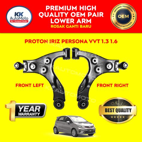 Proton Iriz Persona Vvt Sepasang Front High Quality Oem