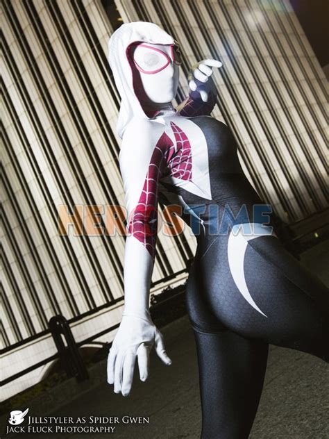 New Spider Gwen Stacy Spandex Lycra Zentai Spiderman Costume For Hot