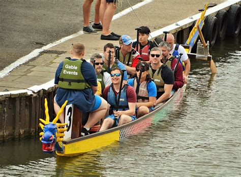 The Dragon Boat Race Held On Brayford Pool In L Flickr