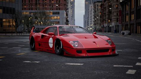 Liberty Walk Has Made A Widebody Ferrari F40 For The Tokyo Auto Salon Carscoops