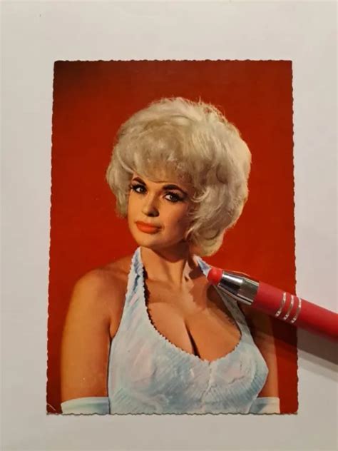 Jayne Mansfield Original Alte Autogramm Starpostkarte Krüger