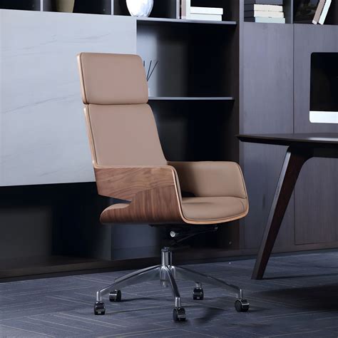 Contemporary Executive Chair Ergonomic Adjustable Back Height Managers ...