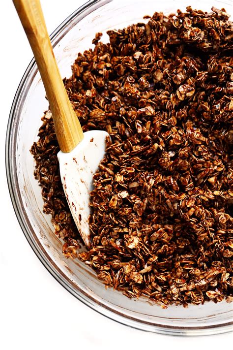 The Best Healthy Chocolate Granola Gimme Some Oven