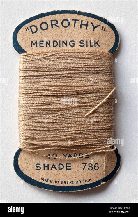 Vintage Dorothy Mending Or Darning Thread Stock Photo Alamy