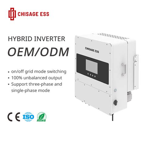 Hot Sale Mars Series 48V 5kw 3 Phase Hybrid Inverter With 5years