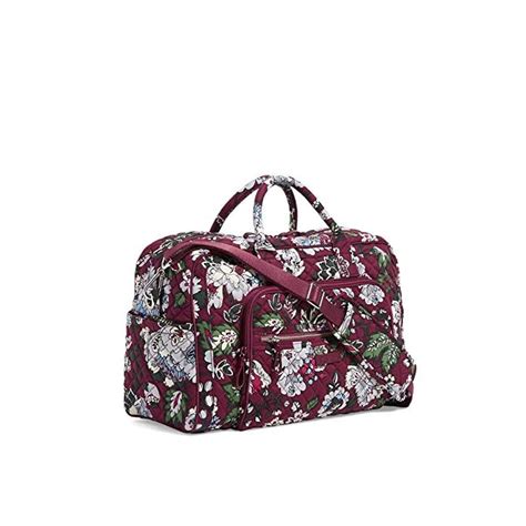 Vera Bradley Women S Signature Cotton Compact Weekender Travel Bag